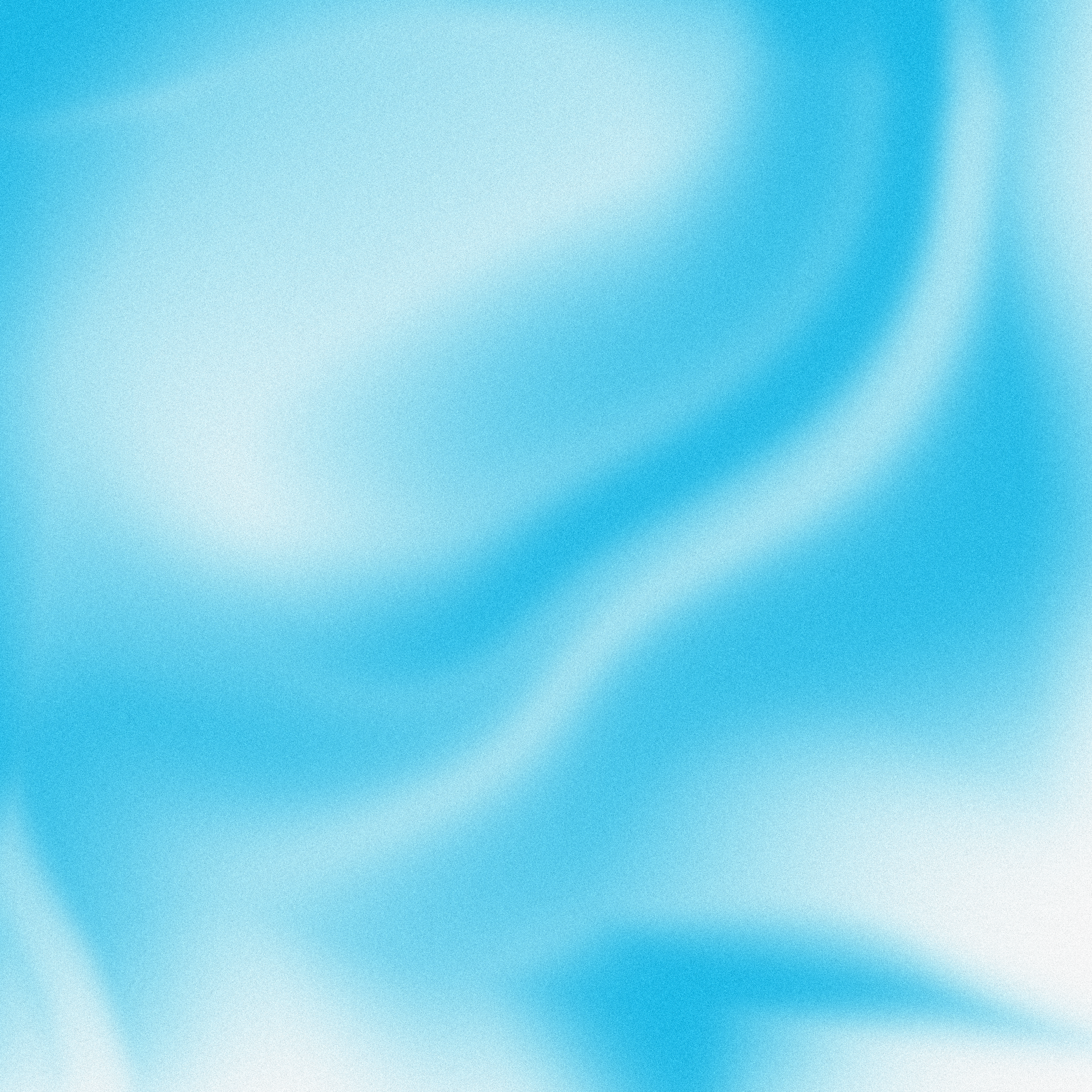 Blue with White Gradient Grain Noise Background